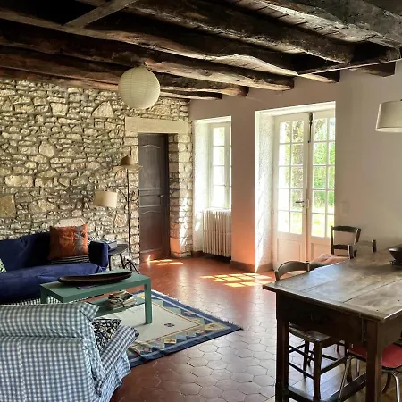 Maison 10 Personnes, Dordogne 度假居 Lanzac
